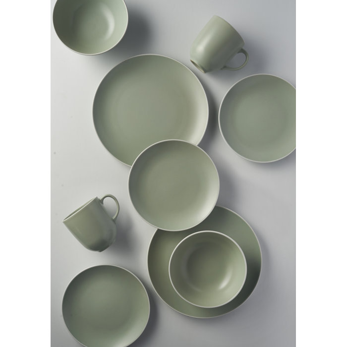 Mason Cash Stoneware Dinnerware Set of 12 & Reviews Wayfair